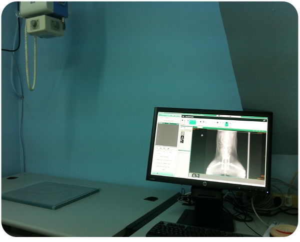 x-ray room